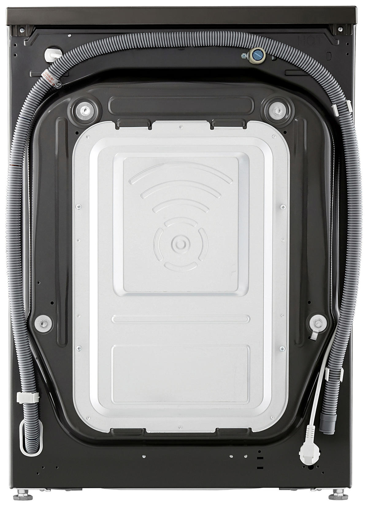 WASCHMASCHINE F4WR703YB   - Schwarz, Basics, Glas/Kunststoff (60/85/61,5cm) - LG