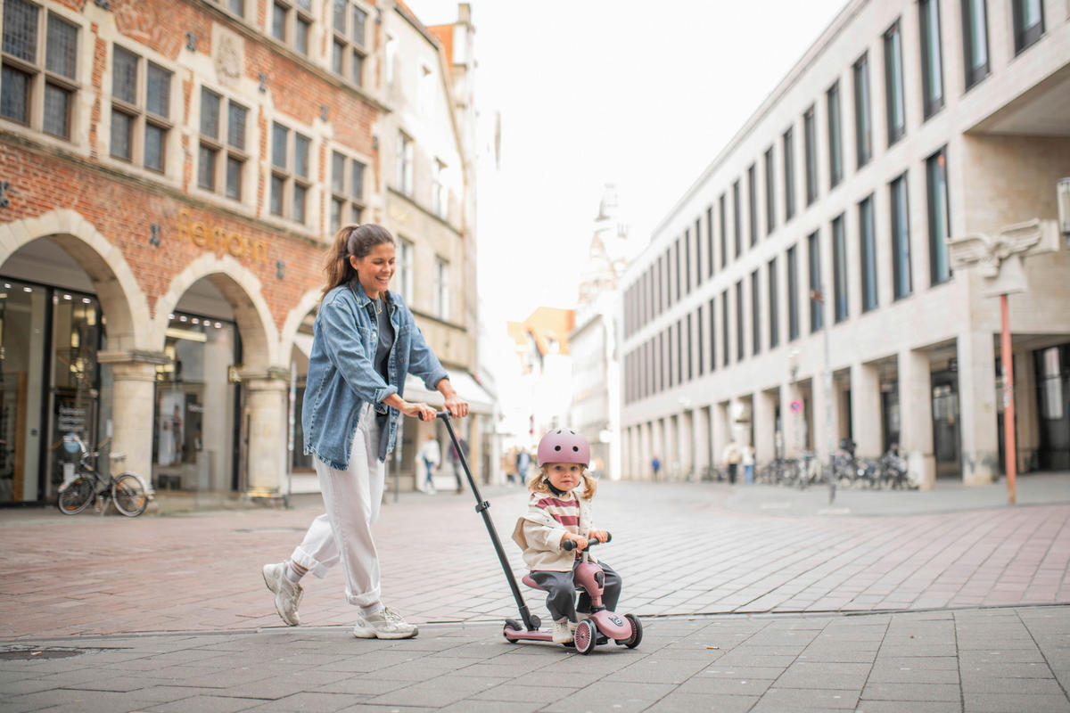 KINDERSCOOTER  - Beere, Trend, Kunststoff (3,1kg) - Scoot and Ride