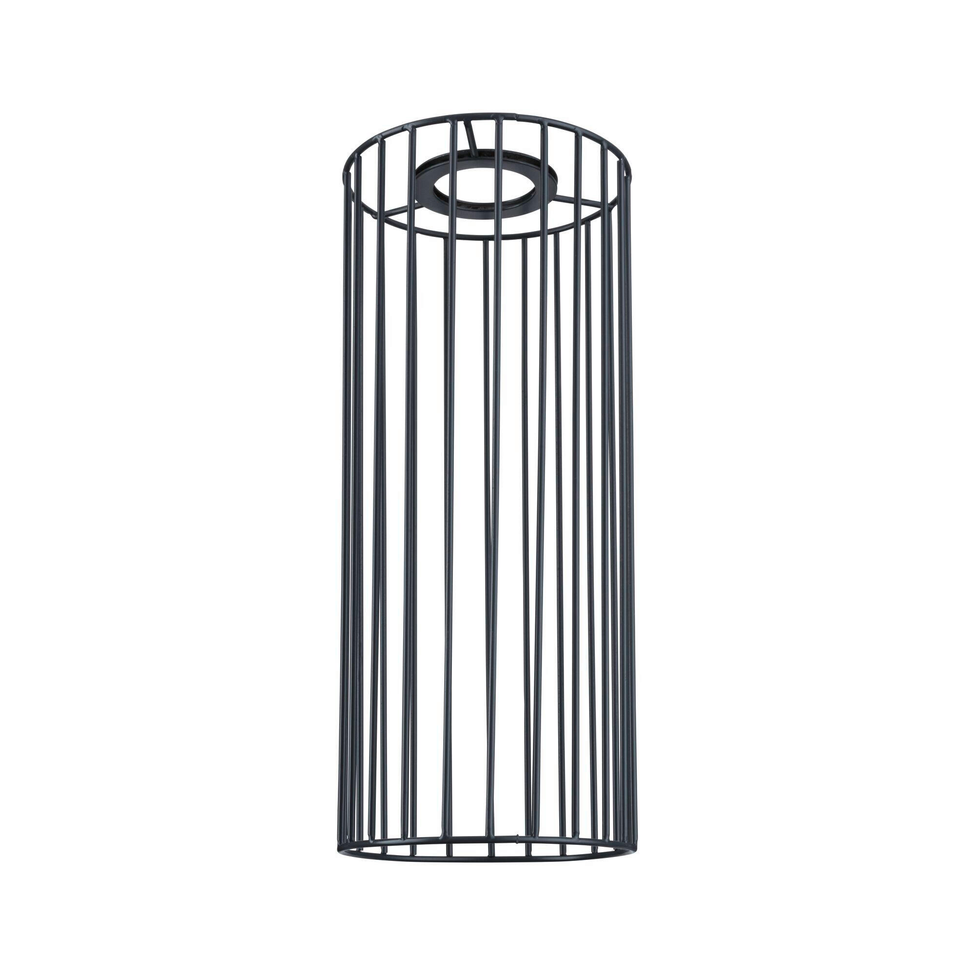 SCHIENENSYSTEM-LEUCHTENSCHIRM 12/29 cm   - Anthrazit, Basics, Metall (12/29cm) - Paulmann