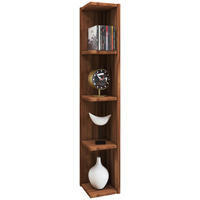 HÖRNHYLLA i 15/97/17 cm nötfärg  - nötfärg, Modern, trämaterial (15/97/17cm) - MID.YOU