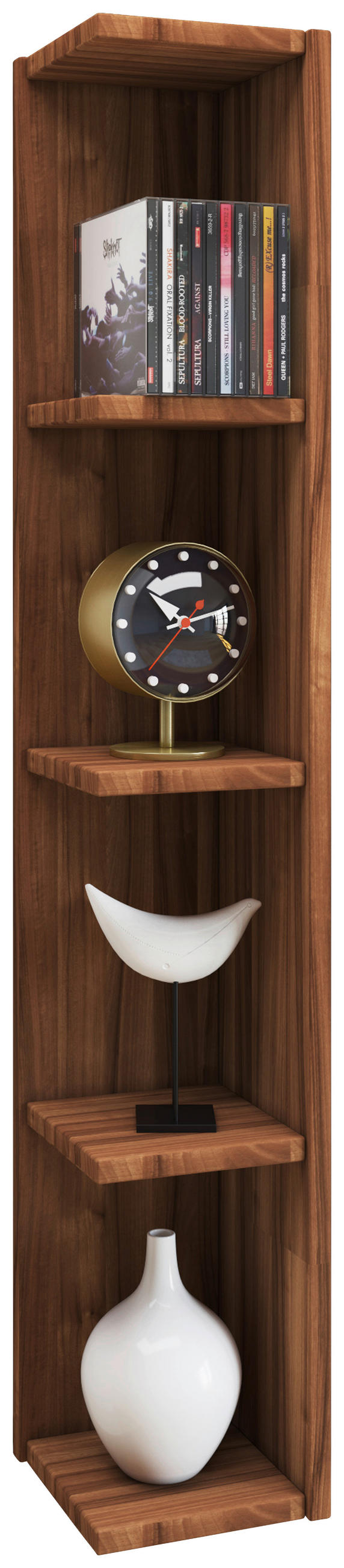 HÖRNHYLLA i 15/97/17 cm nötfärg  - nötfärg, Modern, trämaterial (15/97/17cm) - MID.YOU