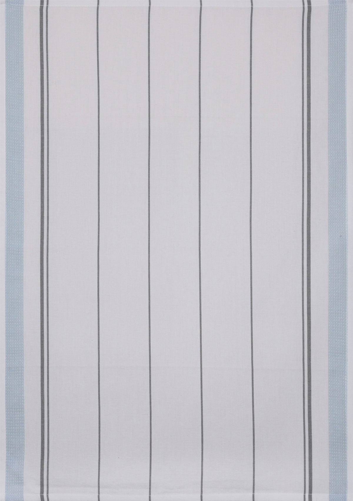 GESCHIRRTUCH-SET Weiß, Hellgrau, Hellblau  - Hellgrau/Weiß, Basics, Textil (50/0,5/70cm)