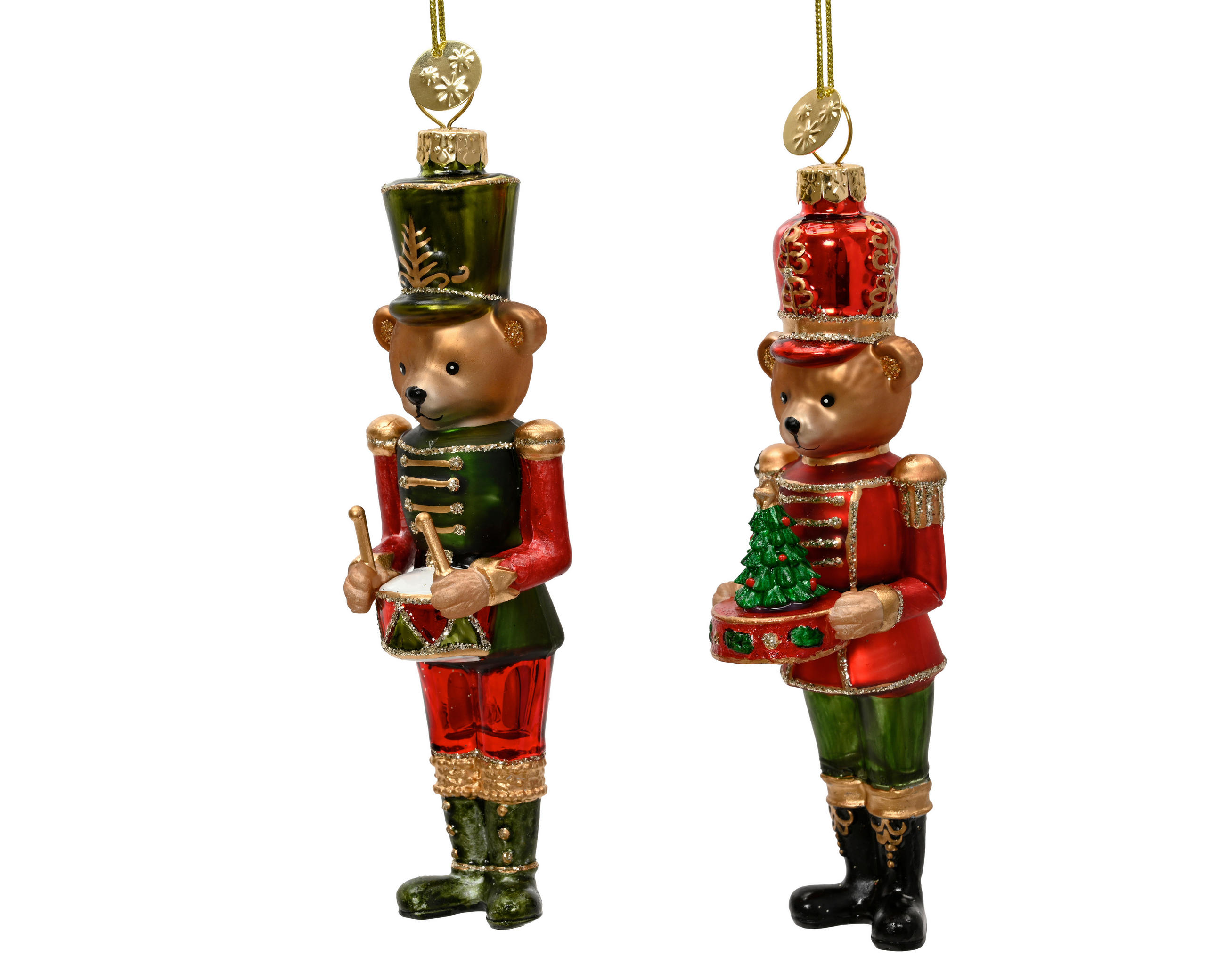 CHRISTBAUMKUGEL  - Multicolor, Basics, Glas (3.5/4.3/13.9cm)