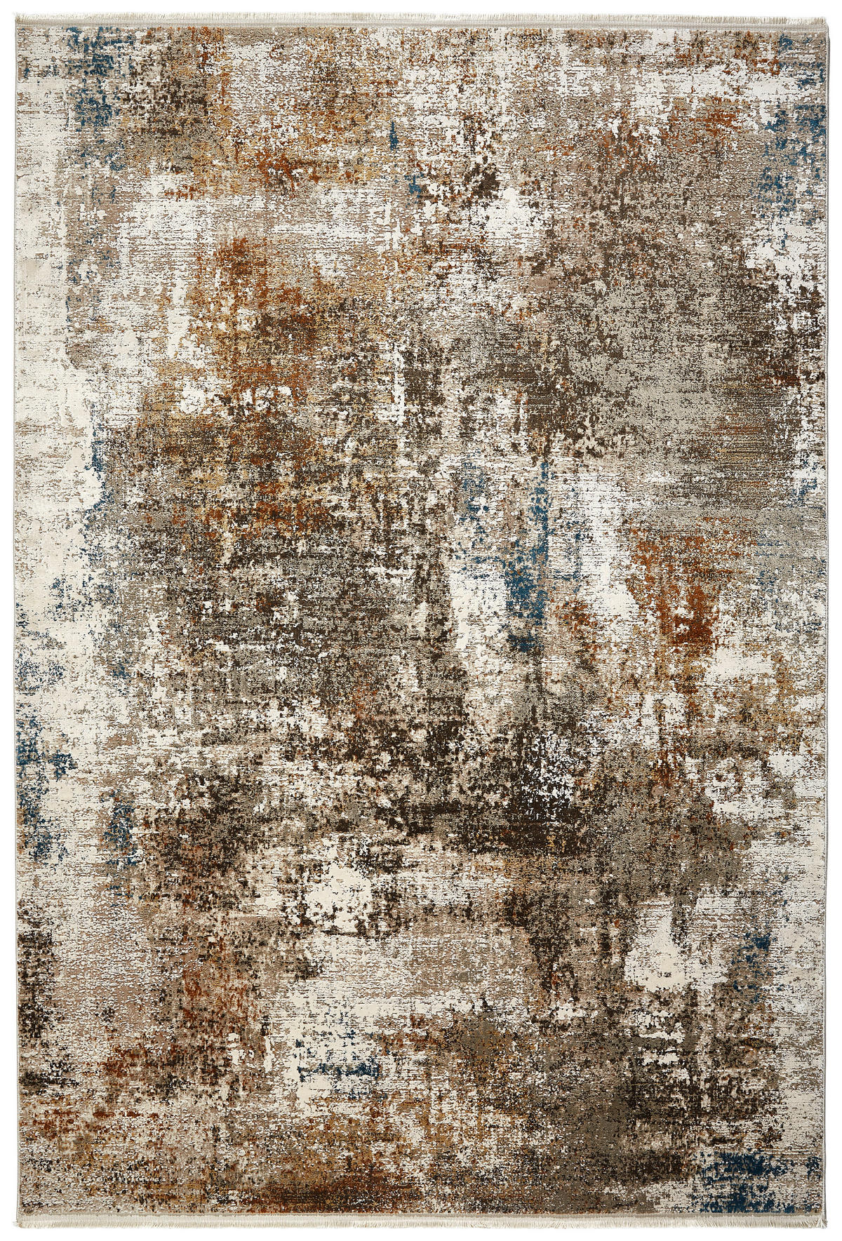 WEBTEPPICH 160/230 cm Creme, Terracotta  - Terracotta/Creme, Design, Textil (160/230cm) - Dieter Knoll