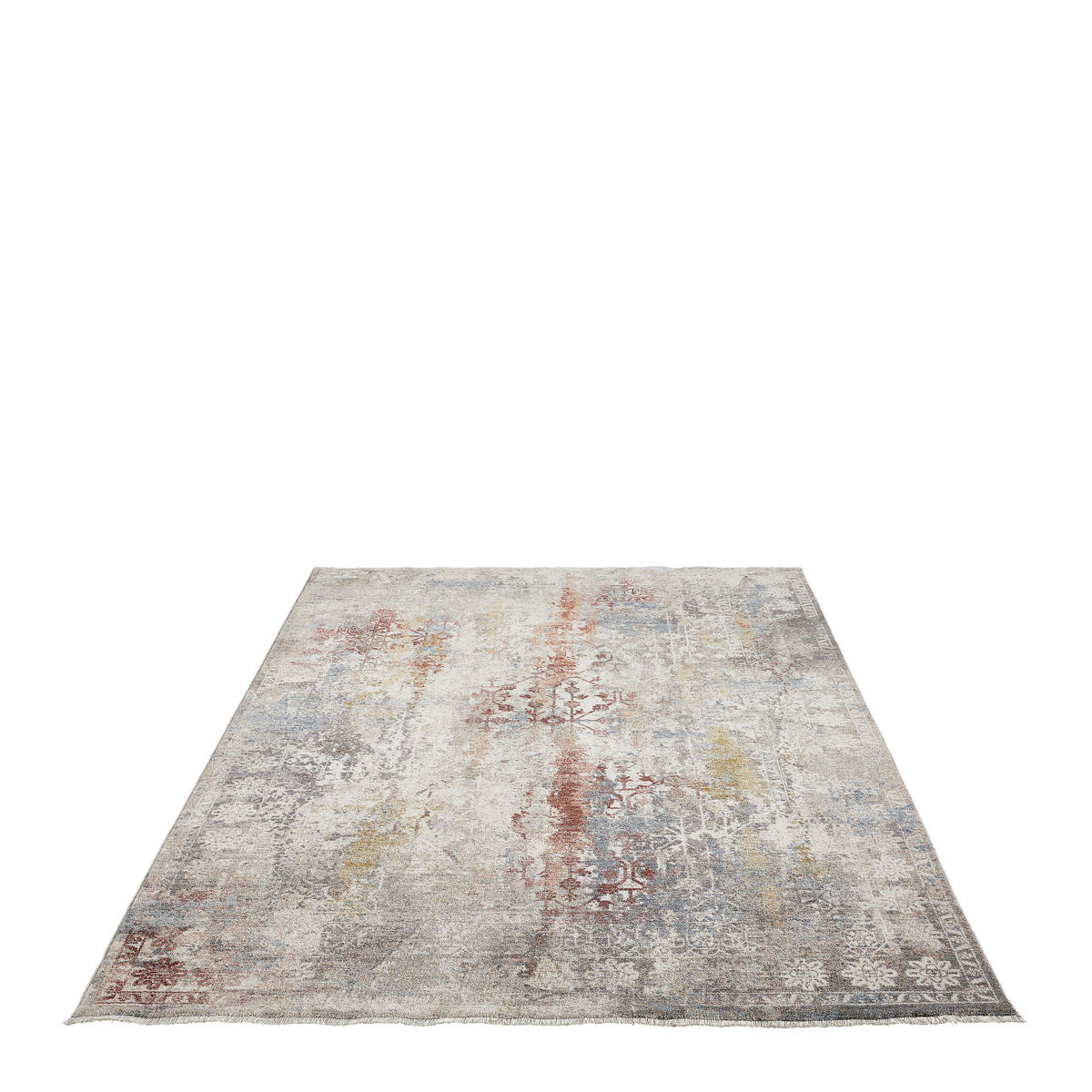 VINTAGE-TEPPICH 160/240 cm Hellgrau, Multicolor  - Multicolor/Hellgrau, KONVENTIONELL, Textil (160/240cm) - Novel