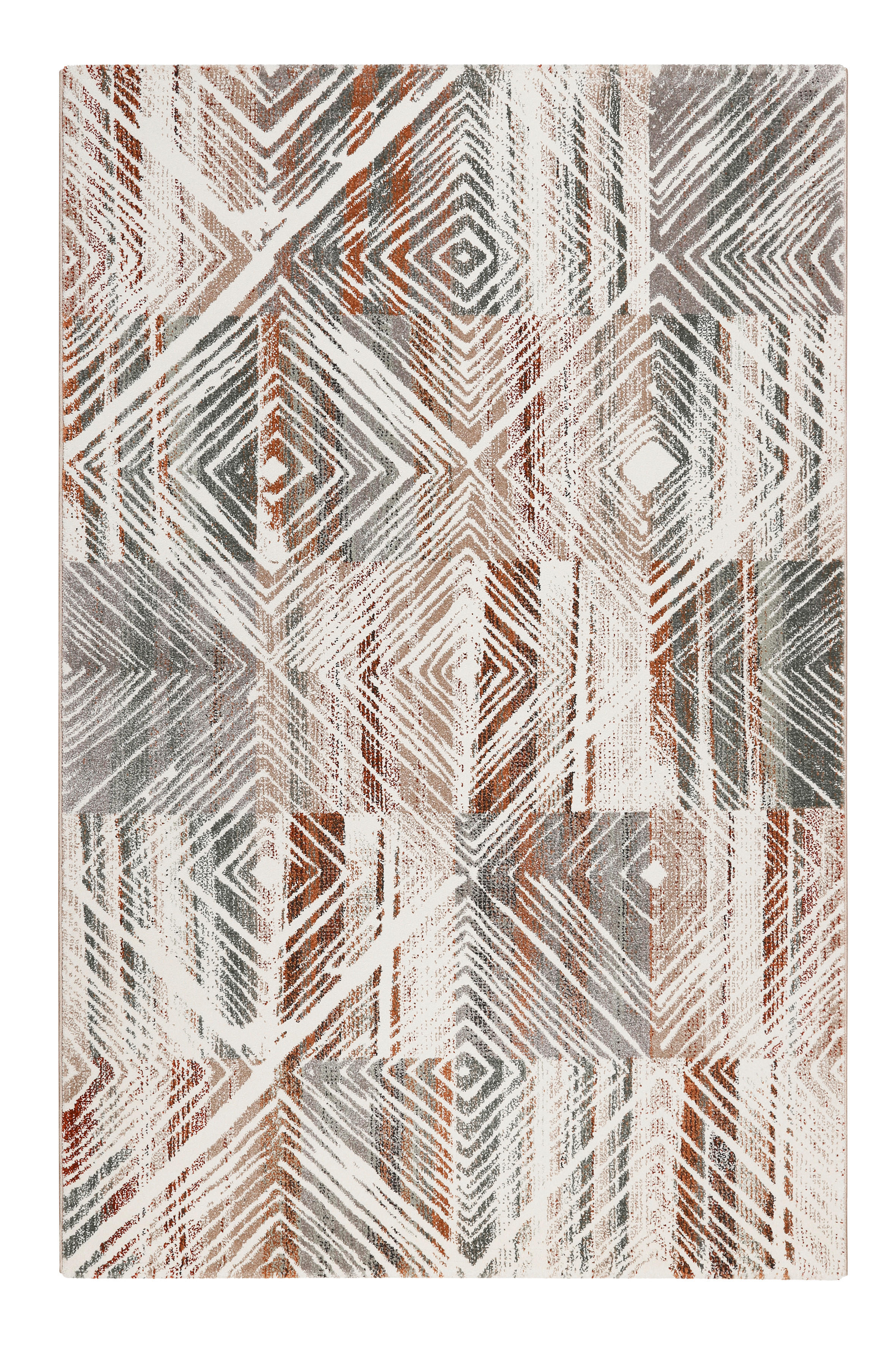 WEBTEPPICH 200/290 cm Cuba  - Rostfarben/Multicolor, Design, Textil (200/290cm) - Esprit