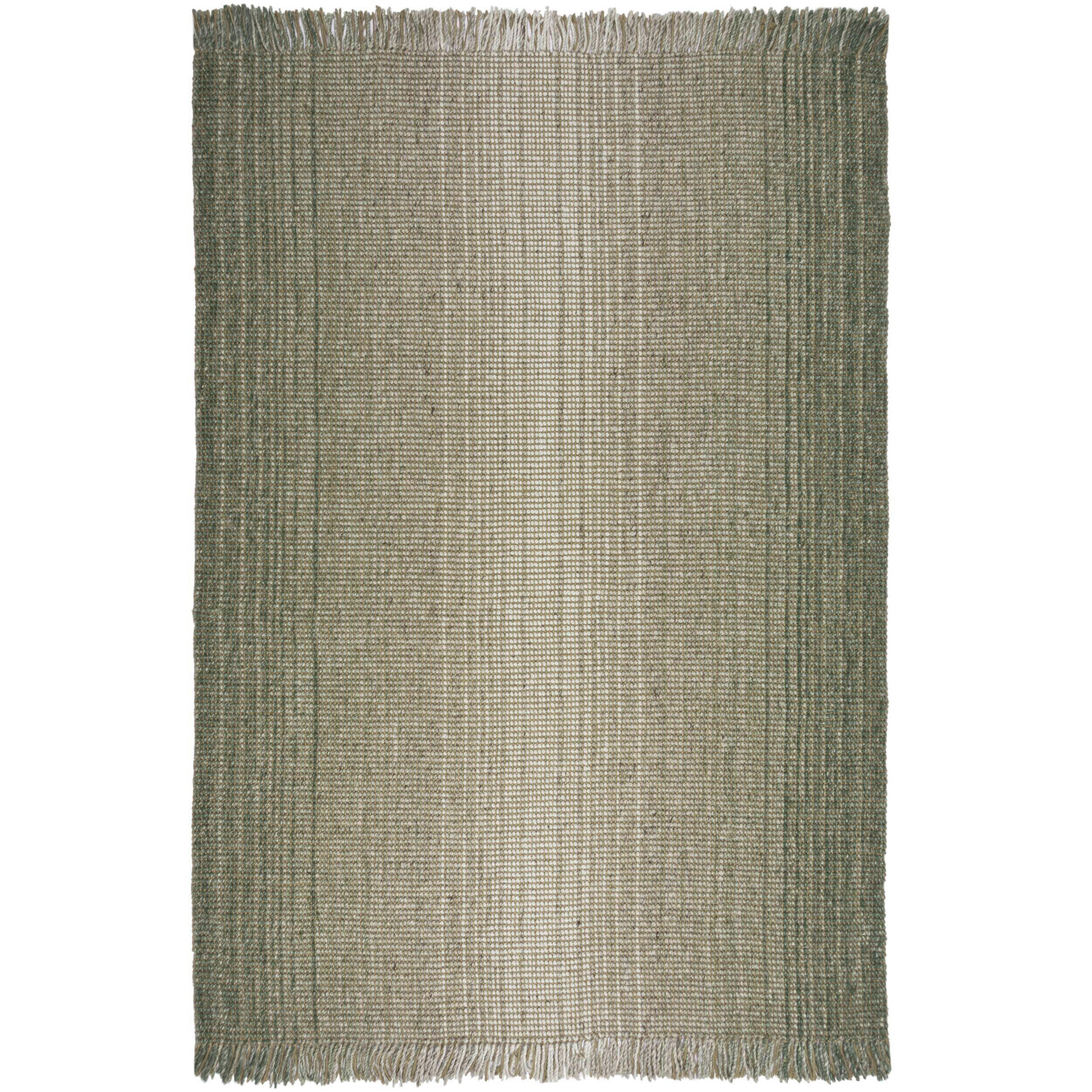 HANDWEBTEPPICH 60/110 cm Mottle Grün  - Grün, KONVENTIONELL, Textil (60/110cm)