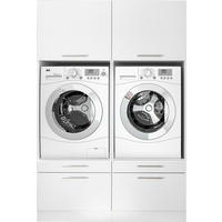 TECHNICKÁ MÍSTNOST, 134,8/200/67,6 cm - bílá, Konvenční, kompozitní dřevo (134,8/200/67,6cm) - Respekta