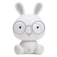 KINDERTISCHLEUCHTE  - Weiß, Basics, Kunststoff (14/14/22cm)
