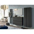 GARDEROBENSCHRANK Gardasee  in 60/179/33 cm  - Anthrazit, Design, Holzwerkstoff (60/179/33cm) - Moderano
