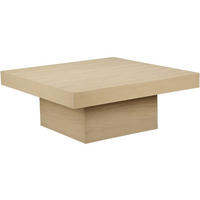 SOFFBORD i trä 100/100/40 cm  - ek Bianco, Design, trä (100/100/40cm) - Niels Andersson
