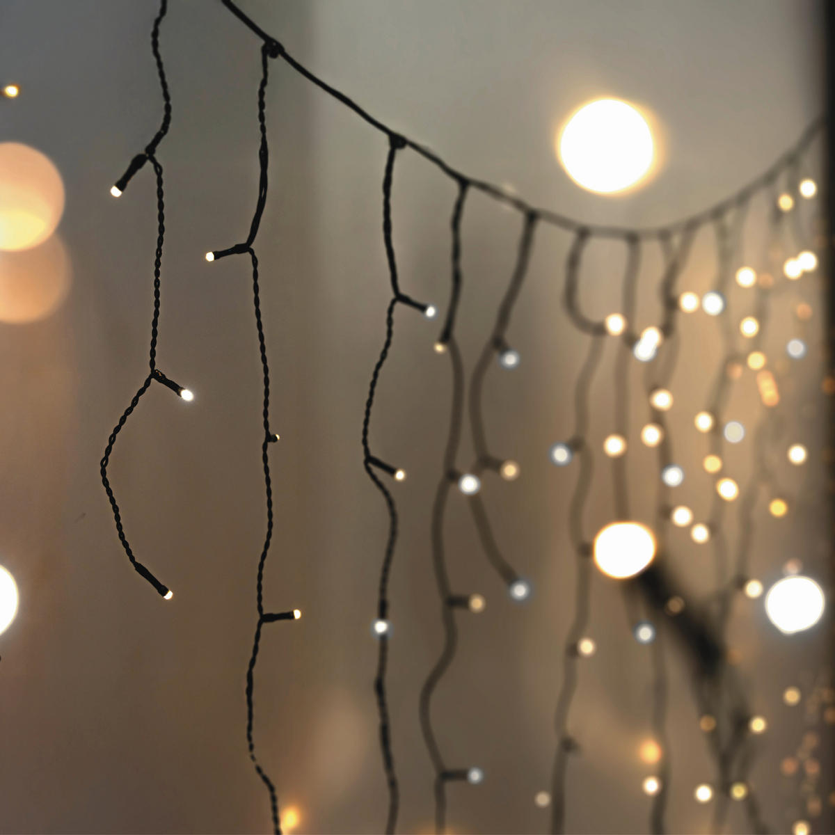 LICHTERKETTE 488 cm  - Grün, KONVENTIONELL, Kunststoff (488cm) - X-Mas
