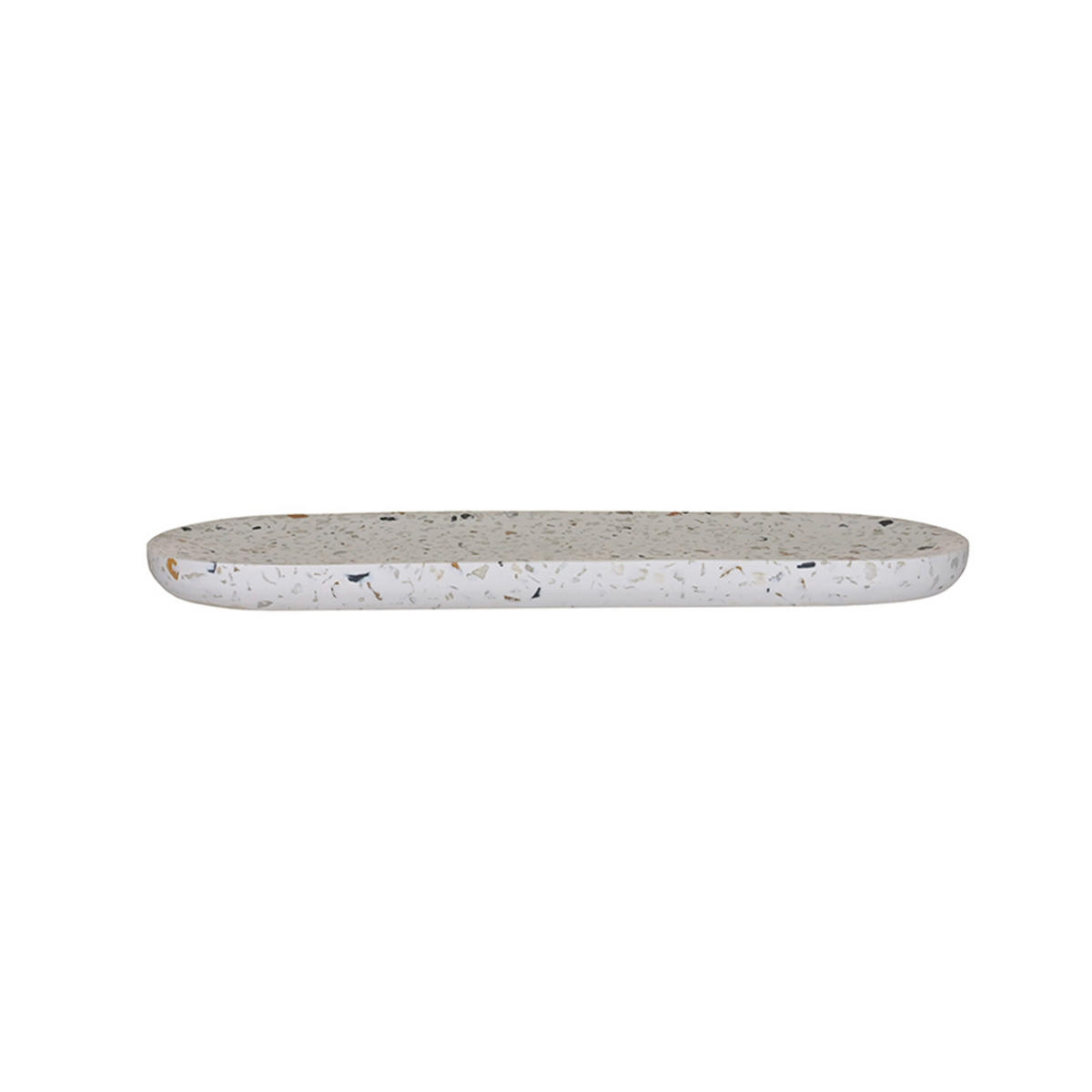 DEKOSCHALE - Weiß, Trend, Stein (33,7/12,9/2cm) - Ambia Home