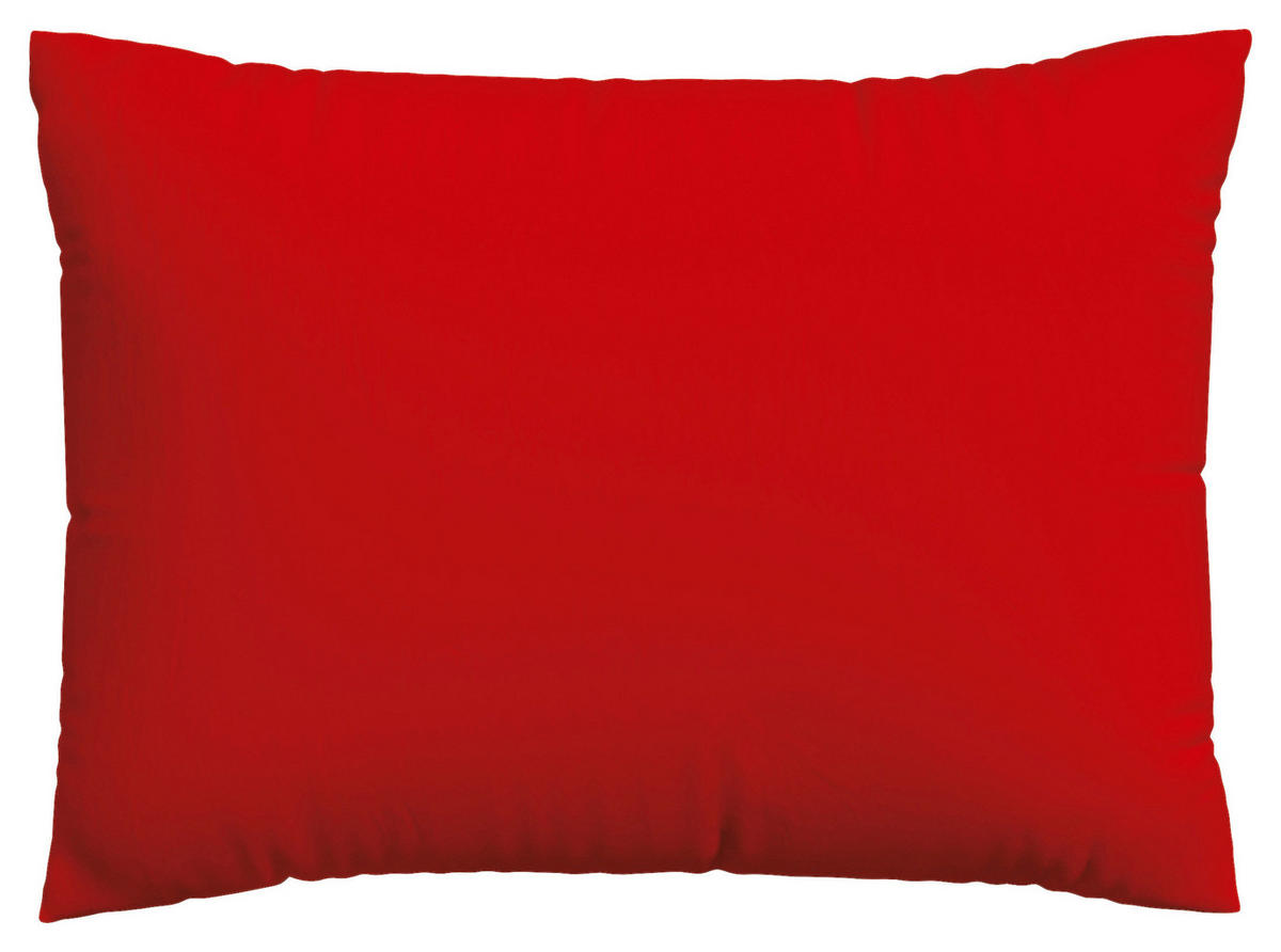 KISSENHÜLLE EASY JERSEY 40/60 cm  - Dunkelrot, Basics, Textil (40/60cm) - Schlafgut