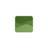 BIDET-VORLEGER Grün 40/50 cm  - Grün, Basics, Kunststoff/Textil (40/50cm) - Grund