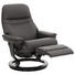 RELAXSESSEL in Holz, Leder Dunkelgrau - Dunkelgrau/Schwarz, Natur, Leder/Holz (79/103/78cm) - Stressless RELAXSESSEL in Holz, Leder Dunkelgrau - Dunkelgrau/Schwarz, Natur, Leder/Holz (79/103/78cm) - Stressless
