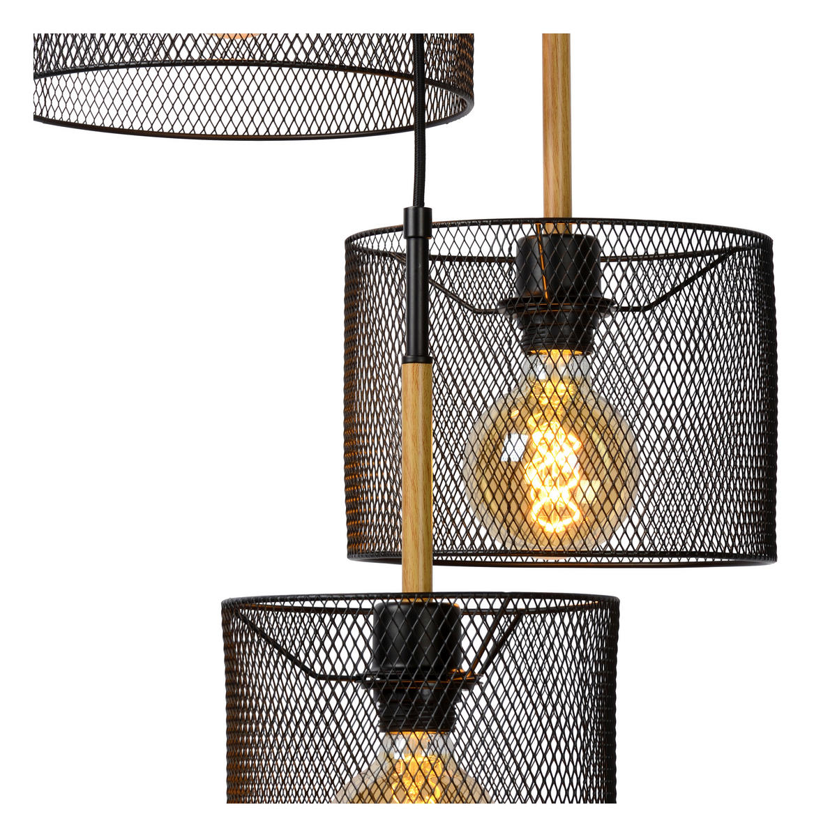 HÄNGELEUCHTE 46/150 cm  - Schwarz, Basics, Metall (46/150cm) - Lucide