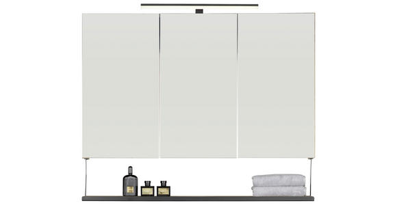 SPIEGELSCHRANK 120/97/19,4 cm  - Alteiche, MODERN, Glas/Holz (120/97/19,4cm) - Dieter Knoll