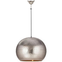 HÄNGELEUCHTE 47/35 cm   - Nickelfarben, Basics, Metall (47/35cm) - Kayoom