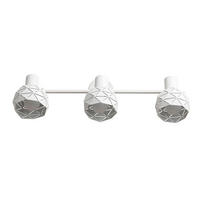 STRAHLER Reus 17/48/10 cm  - Weiß, KONVENTIONELL, Metall (17/48/10cm)