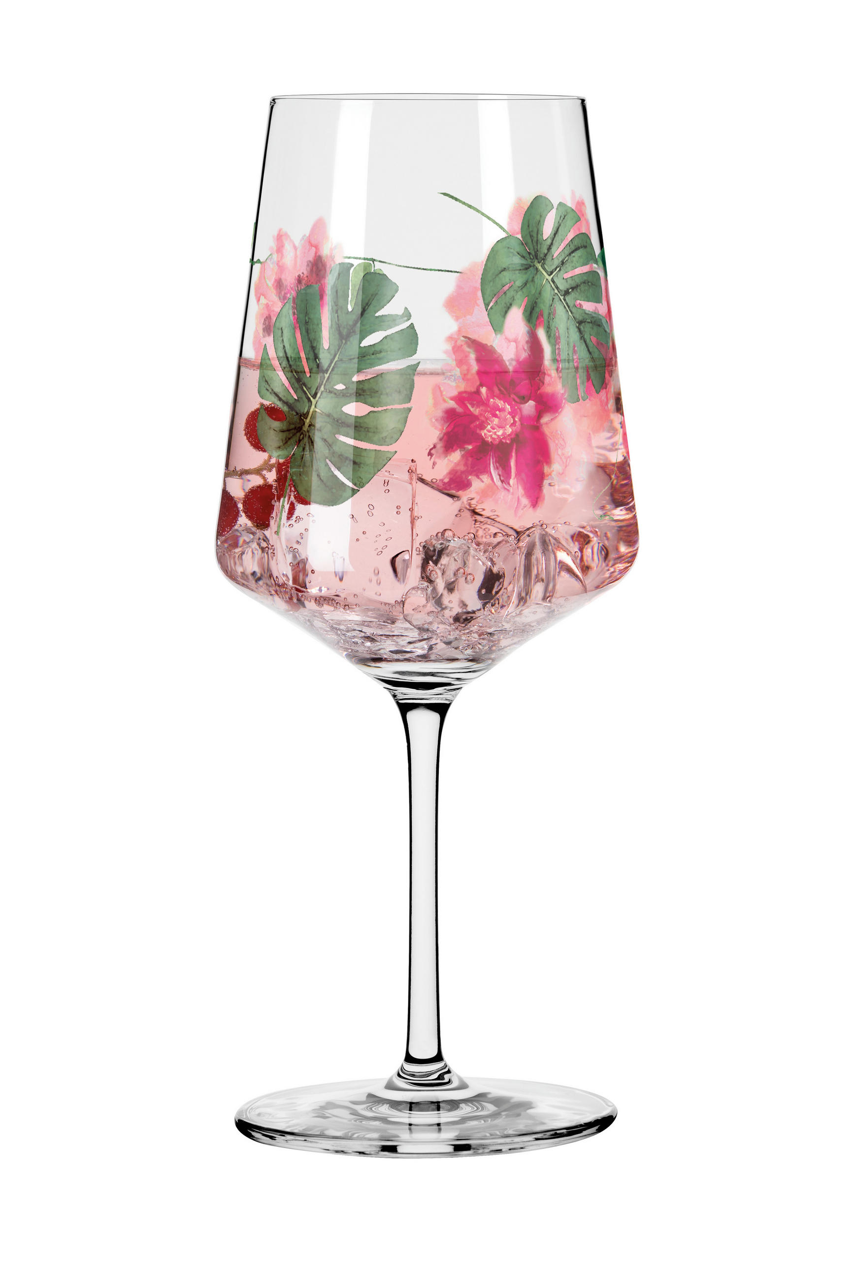 SPRITZERGLAS Sommersonett 544 ml 2-teilig  - Rosa/Grün, LIFESTYLE, Glas (544ml) - Ritzenhoff
