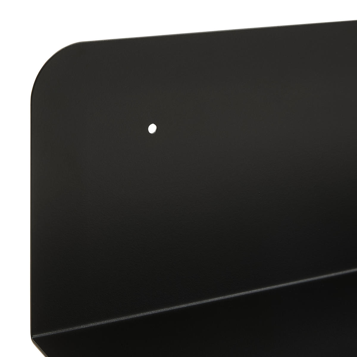 WANDBOARD Schwarz  - Schwarz, Design, Metall (80/15/15cm) - MID.YOU