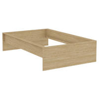 POSTEĽNÝ RÁM, 120/200 cm - farba duba, Konventionell, kompozitné drevo (120/200cm) - Hom`in