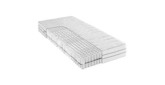 TASCHENFEDERKERNMATRATZE ORTHO STAR XXL 1000 T 90/200 cm Höhe ca. 19 cm  - Basics, Textil (90/200cm) - Novel