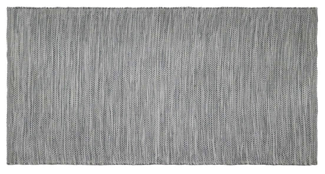 FLECKERLTEPPICH 60/120 cm Silberfarben  - Silberfarben, KONVENTIONELL, Textil (60/120cm) - Linea Natura