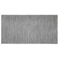 FLECKERLTEPPICH 80/150 cm Silberfarben  - Silberfarben, KONVENTIONELL, Textil (80/150cm) - Linea Natura