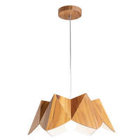 HÄNGELEUCHTE 52,4/19,5 cm    - Eichefarben, Natur, Holz/Metall (52,4/19,5cm) - Elstead Lighting