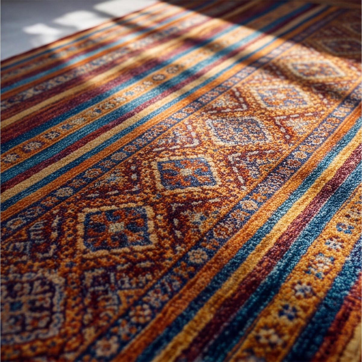 KÜCHENLÄUFER 80/190 cm Velvet Ethnic Multicolor  - Multicolor, Design, Kunststoff/Textil (80/190cm) - Esposa