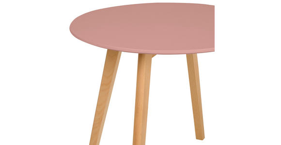 KINDERTISCH - Buchefarben/Rosa, Trend, Holz/Holzwerkstoff (60/50,5cm) - My Baby Lou