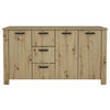 SIDEBOARD  in 160/84/40 cm  - Schwarz/Eiche Artisan, Design, Holzwerkstoff (160/84/40cm) - MID.YOU