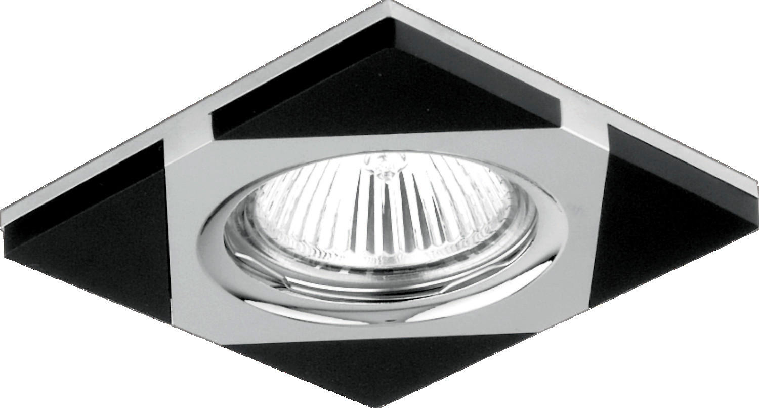 SPOTLÁMPA - wenge/krómszínű, Basics, fém (8.8/8.8/8cm)