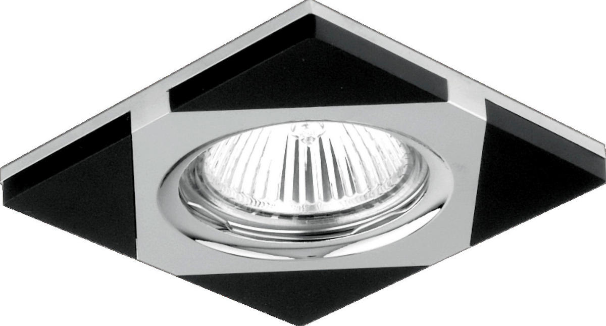 SPOTLÁMPA - wenge/krómszínű, Basics, fém (8.8/8.8/8cm)