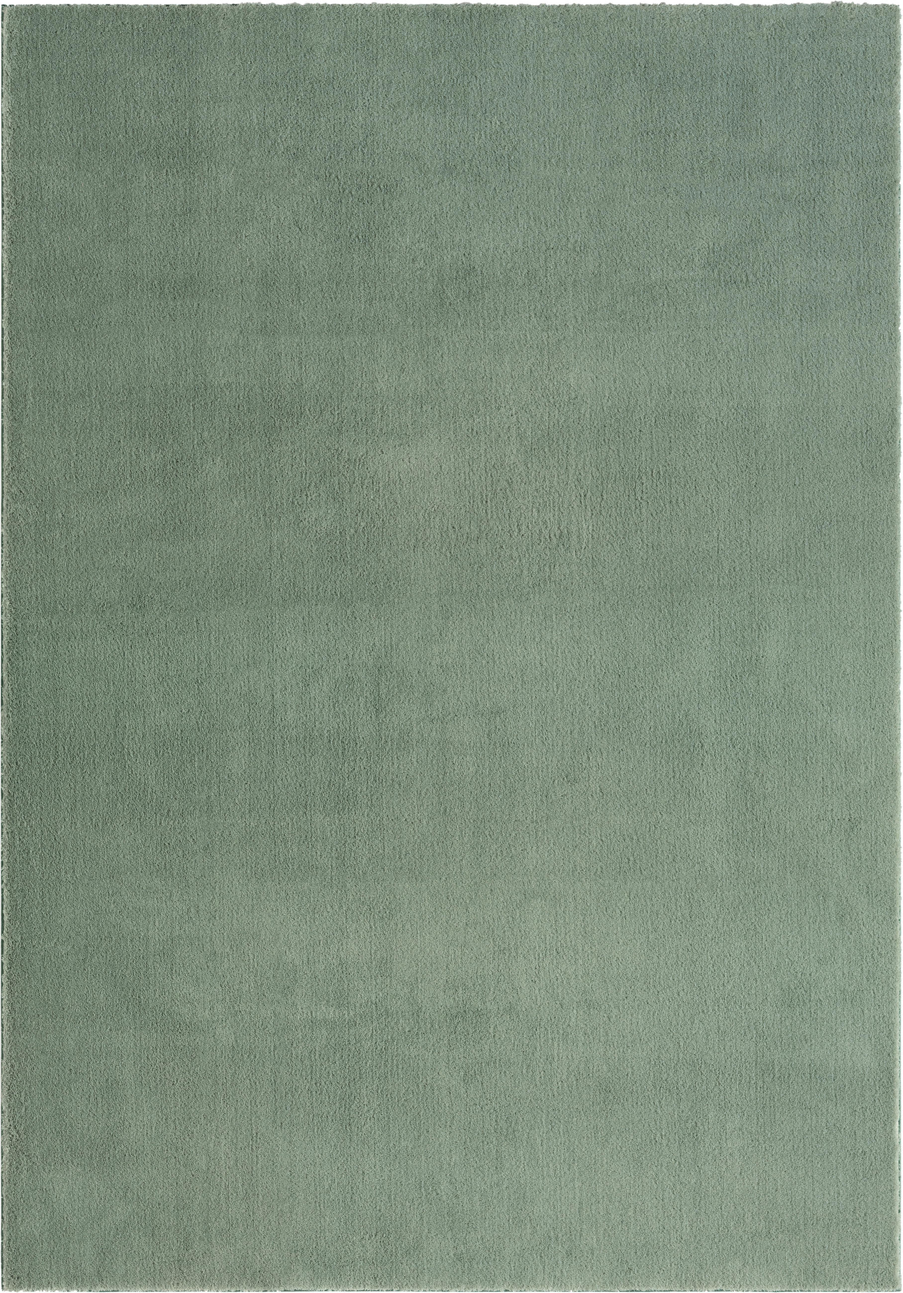 FELLTEPPICH 60/110 cm Loft Grün  - Grün, KONVENTIONELL, Textil (60/110cm)