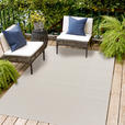 OUTDOORTEPPICH 240/340 cm Columbia Meliert Weiß  - Weiß, Design, Textil (240/340cm) - Novel