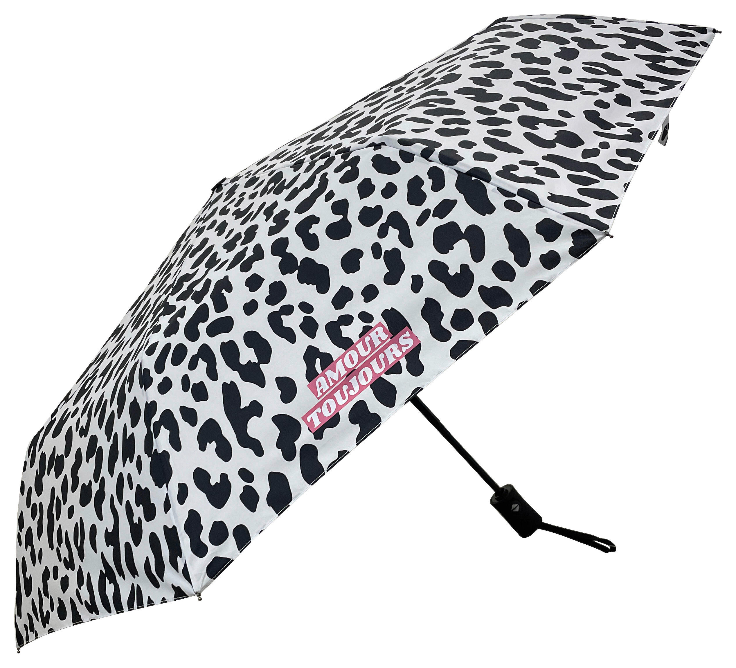 REGENSCHIRM - Schwarz, Trend, Textil (100cm)