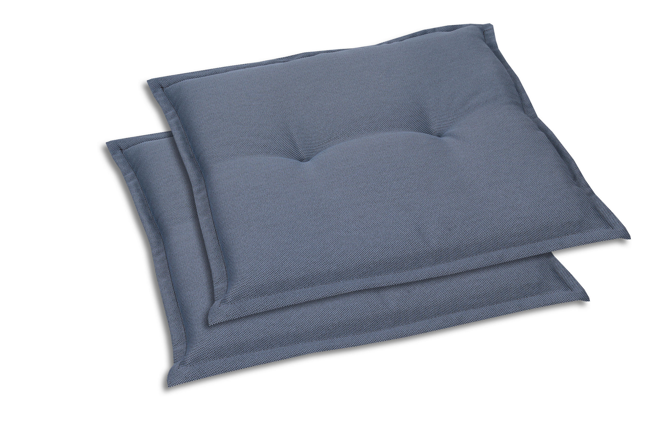 GARTENHOCKERAUFLAGE  - Blau, Basics, Textil (50/7/50cm)