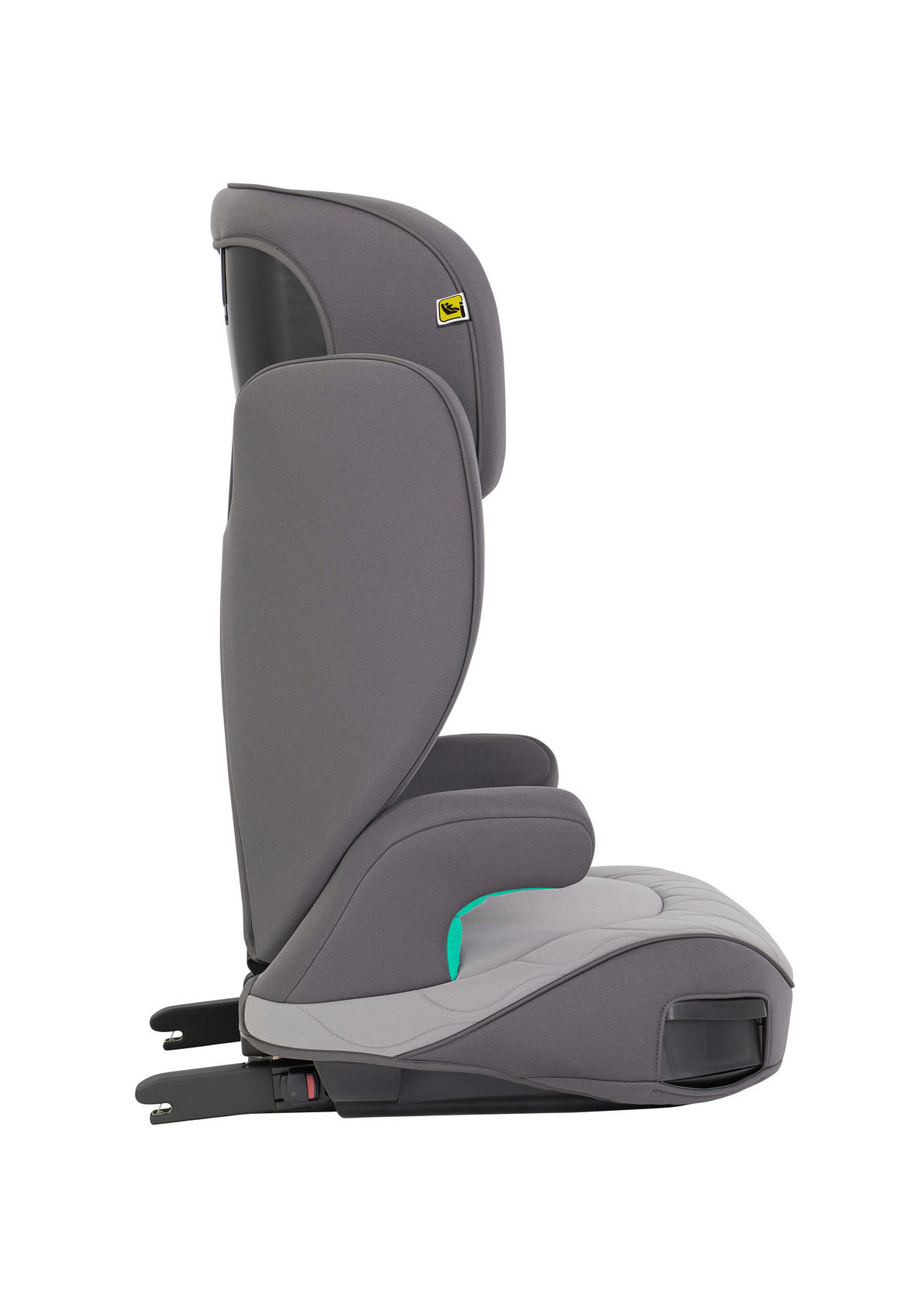 KINDERAUTOSITZ Affix R129  - Hellgrau/Grau, Basics, Kunststoff/Textil (39/46,3/64,5-85,5cm) - Graco