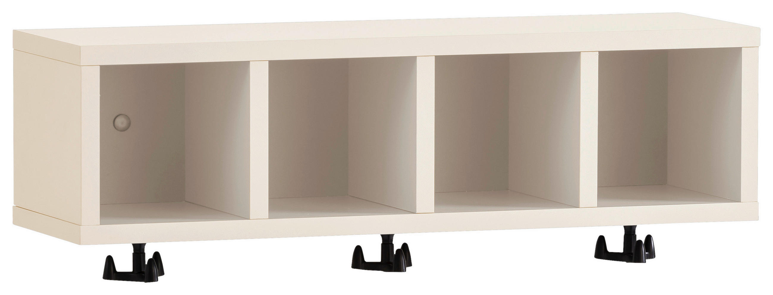 WANDREGAL Beige  - Beige/Grau, Design, Holzwerkstoff (59,8/59/13,5cm) - MID.YOU