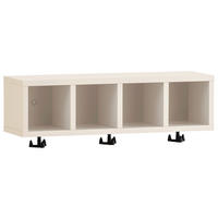 WANDREGAL 59,8/59/13,5 cm  - Beige/Grau, Design, Holzwerkstoff (59,8/59/13,5cm) - MID.YOU