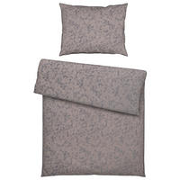 POVLEČENÍ, damašek, šedá, 140/200 cm - šedá, Konvenční, textil (140/200cm) - Curt Bauer