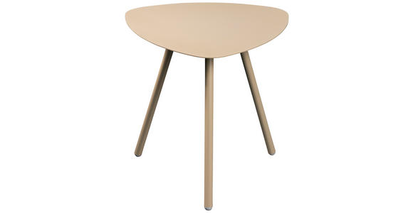 BEISTELLTISCH Creme  - Creme, Design, Metall (50/50/50cm) - Xora