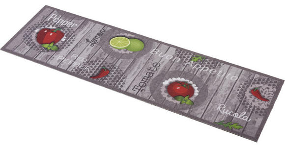KÜCHENTEPPICH 45/150 cm - Rot/Grau, KONVENTIONELL, Textil (45/150cm) - Esposa