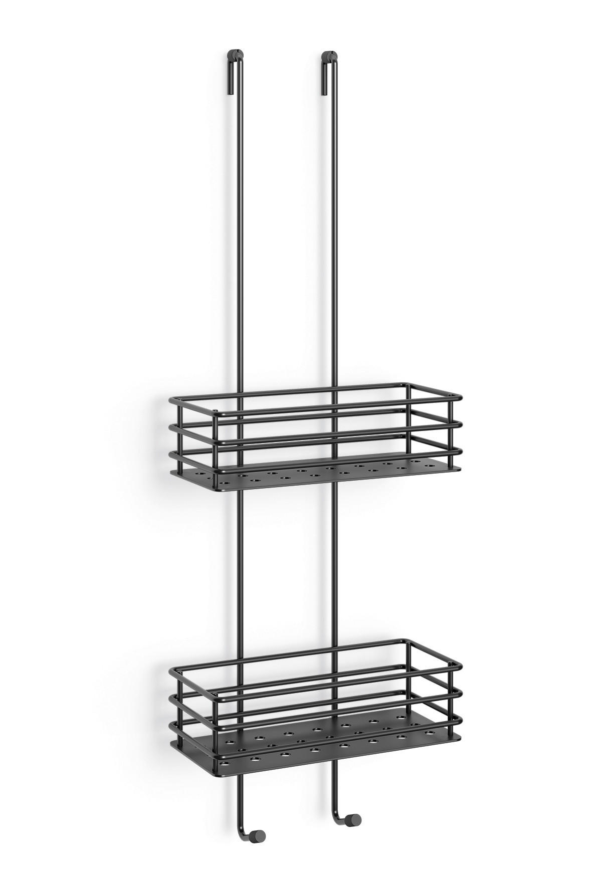 KORPA ZA TUŠ KABINU  metal  - crna, Dizajnerski, metal (25,5/74/14,3cm) - Zack