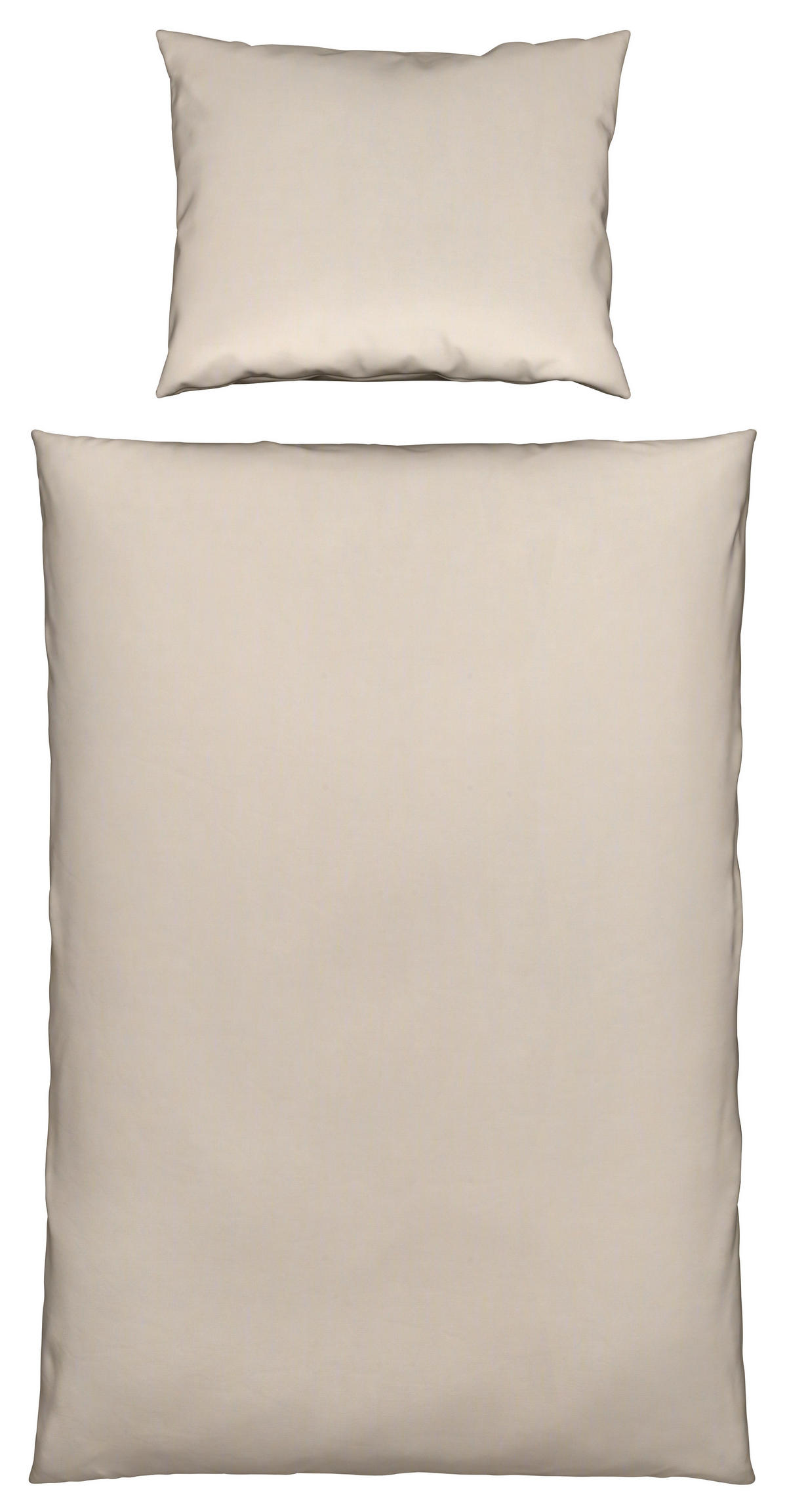 POSTEĽNÁ BIELIZEŇ, perkál, piesková, 140/200 cm - piesková, Basics, textil (140/200cm) - Bio:Vio