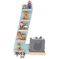 KINDERREGAL  - Grün, Modern, Holzwerkstoff (32/47/19cm) - Livetastic