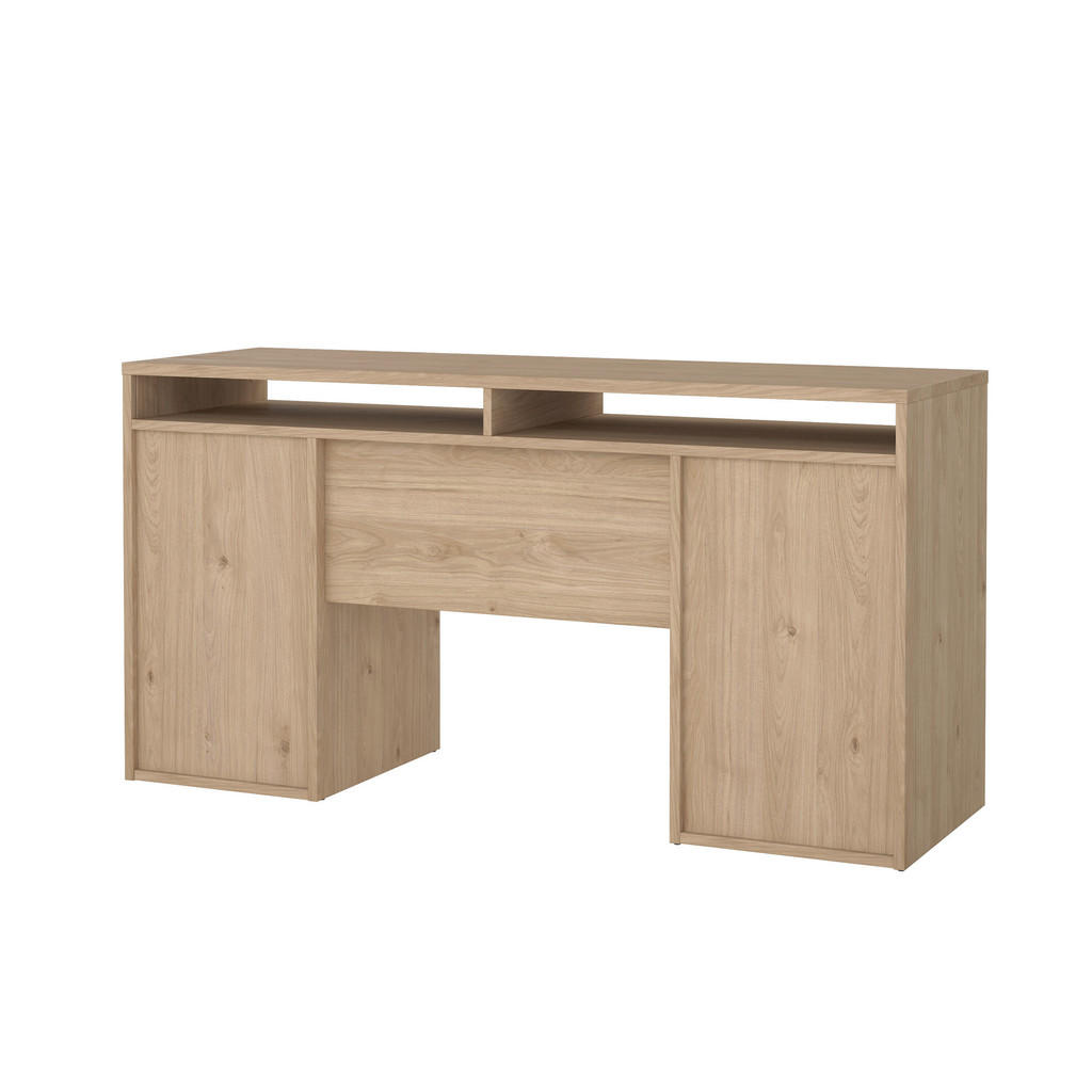 Thumbnail - Mid.you Schreibtisch, Eiche, Holzwerkstoff, Holzoptik, 2 Schubladen, rechteckig, 48.2x77.4x149 cm, Stauraum, Arbeitszimm...